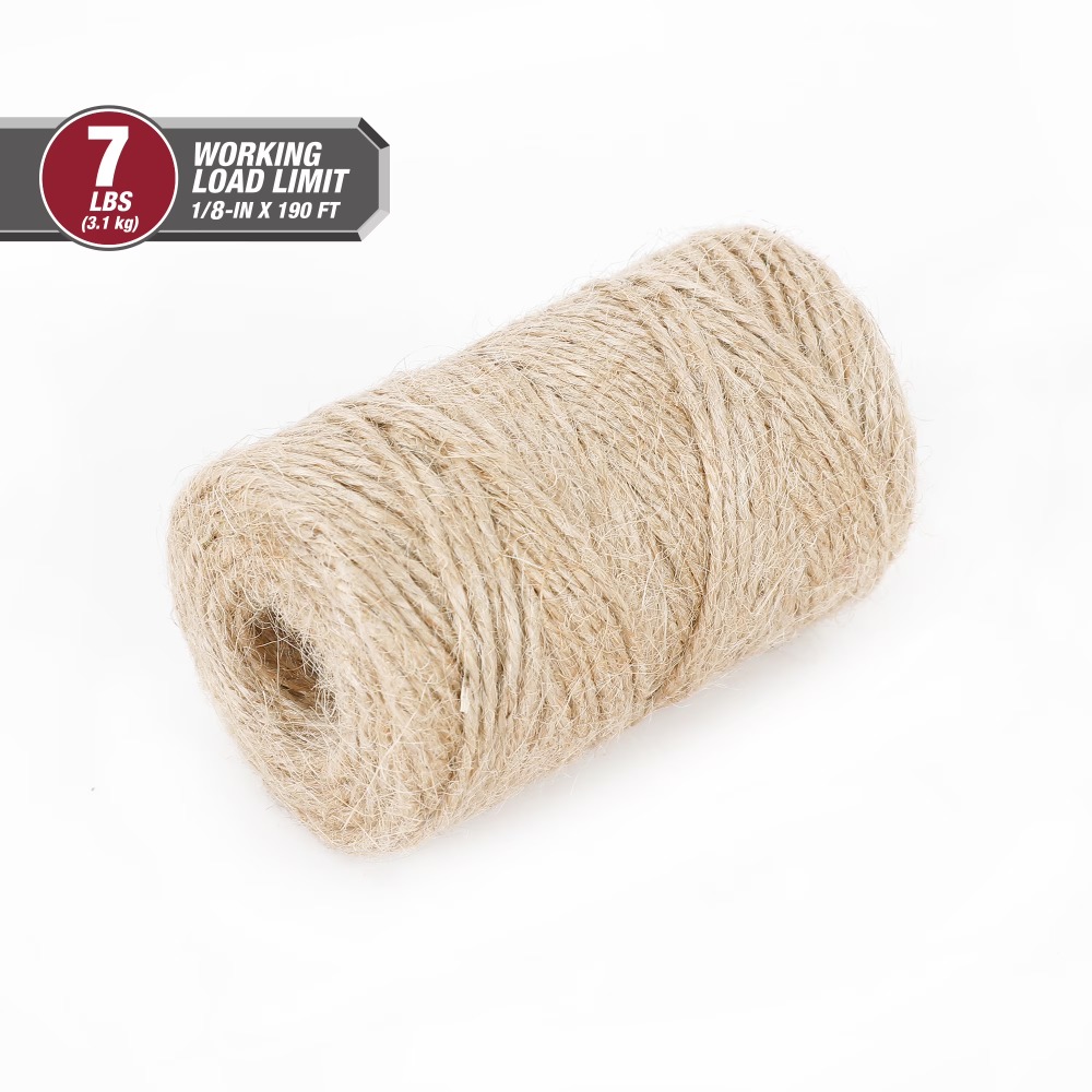 Natural Jute Twine Rope 7 lb W - огляд і ціна Twine Jute Natural