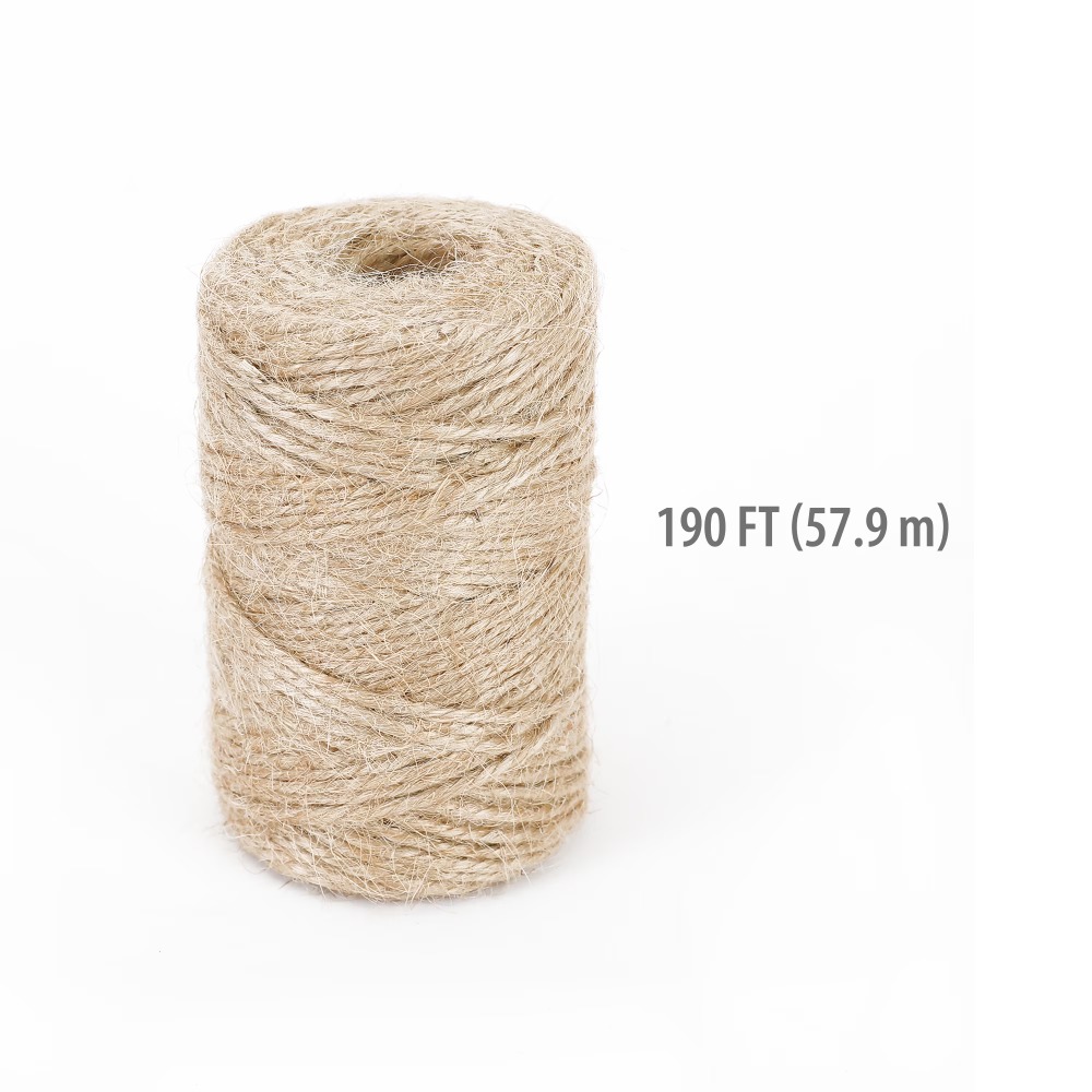 Natural Jute Twine Rope 7 lb W - огляд і ціна Twine Jute Natural