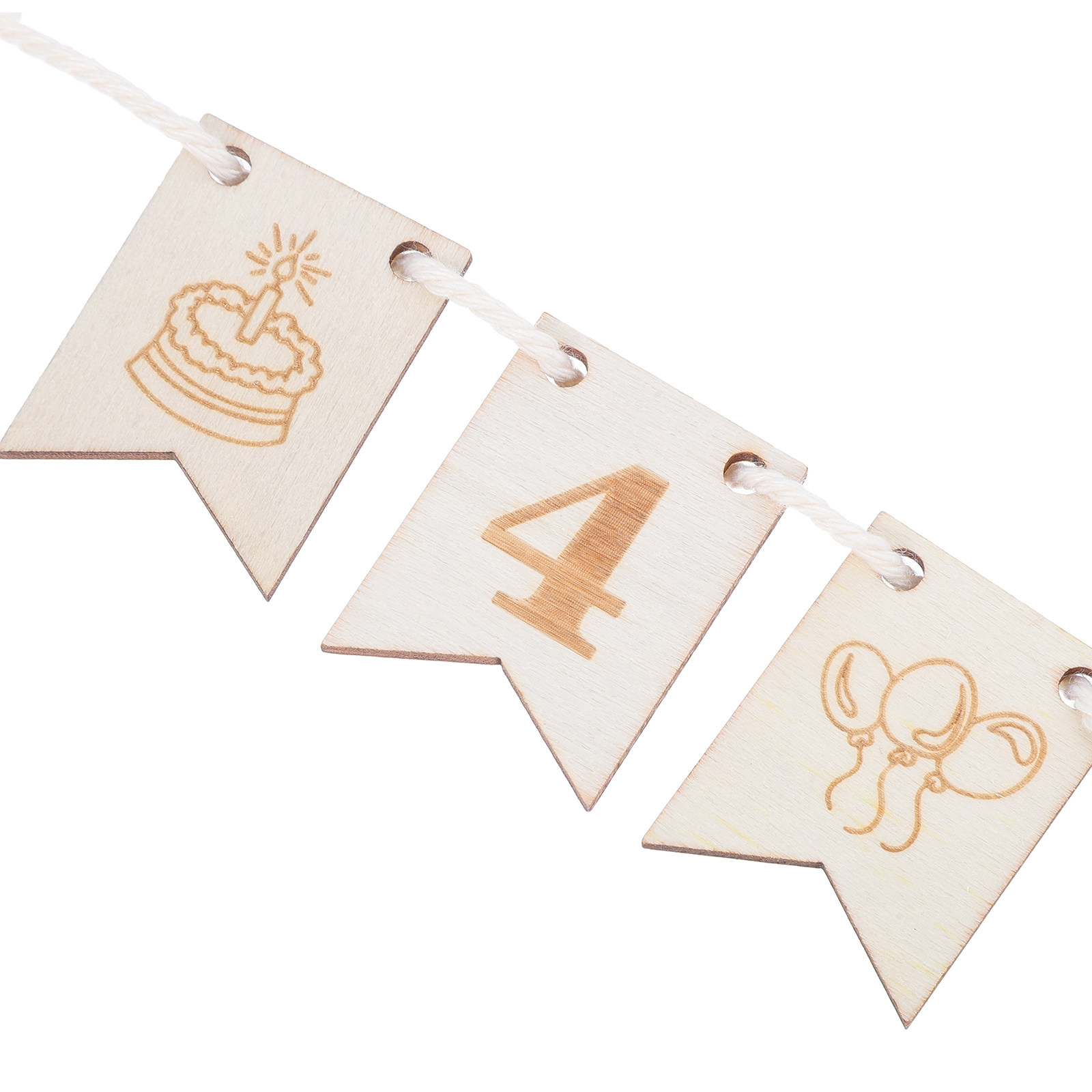 Mixed Birthday Cake Decoration - огляд і ціна Floral Picks Wood