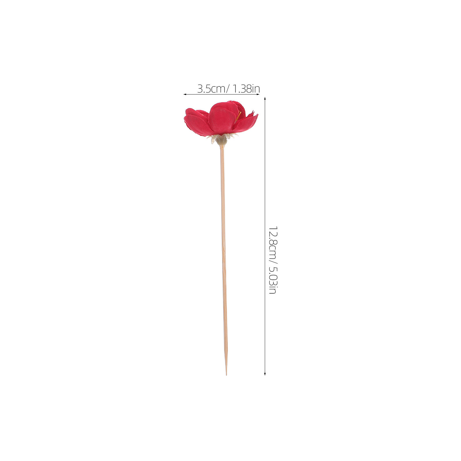 100Pcs Elegant Floral Fruit Pi - огляд і ціна Floral Picks Wood