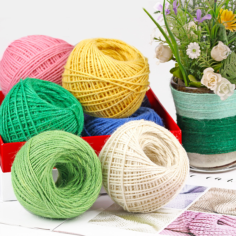 DIY Natural 2mm 50M/Roll Color - огляд і ціна Twine Jute Natural