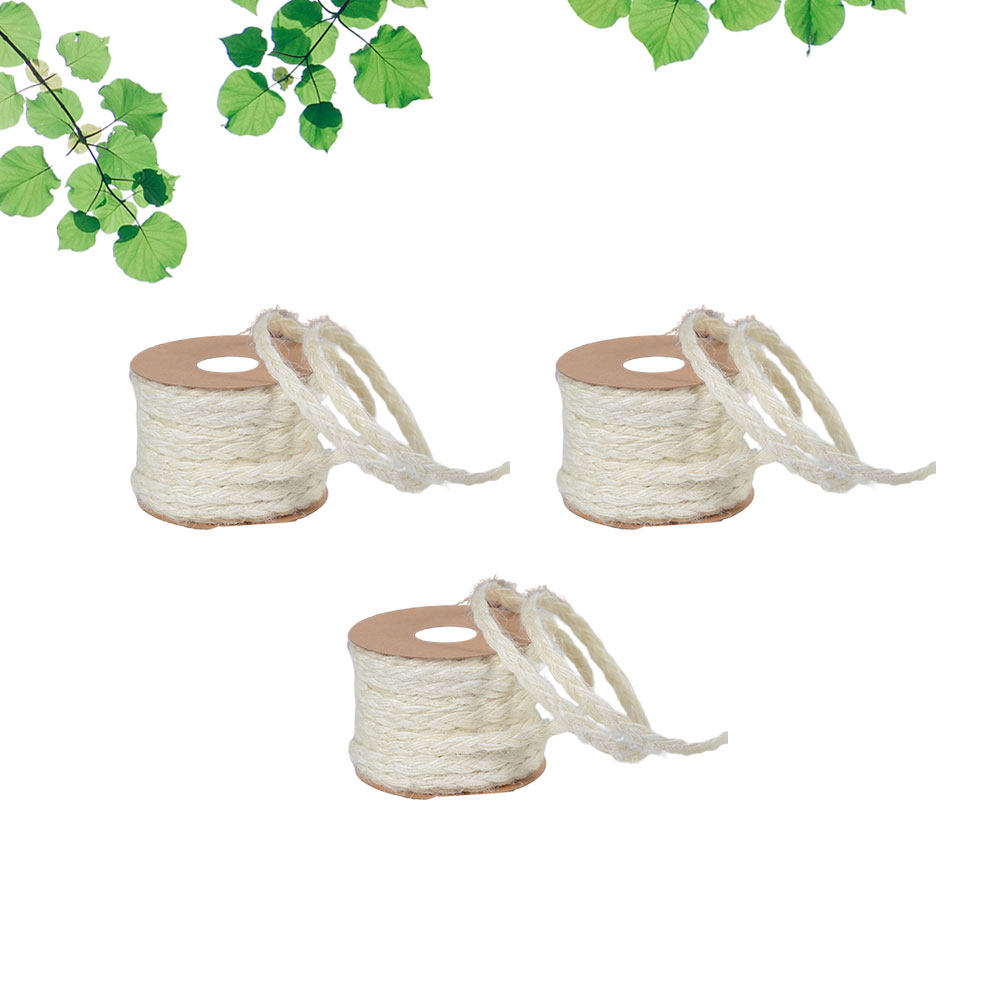 3Pcs 5M Thick Lightweight Jute - огляд і ціна Twine Jute Natural