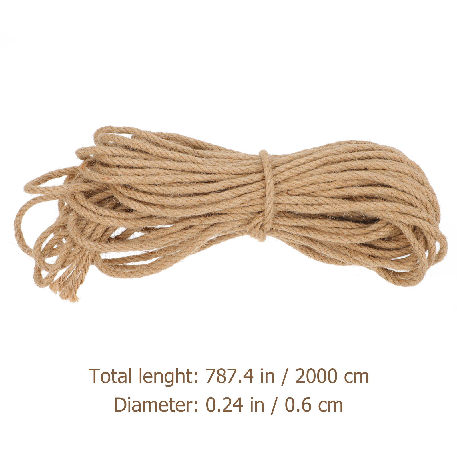 1Set Elegant Natural Jute Rope - огляд і ціна Twine Jute Natural