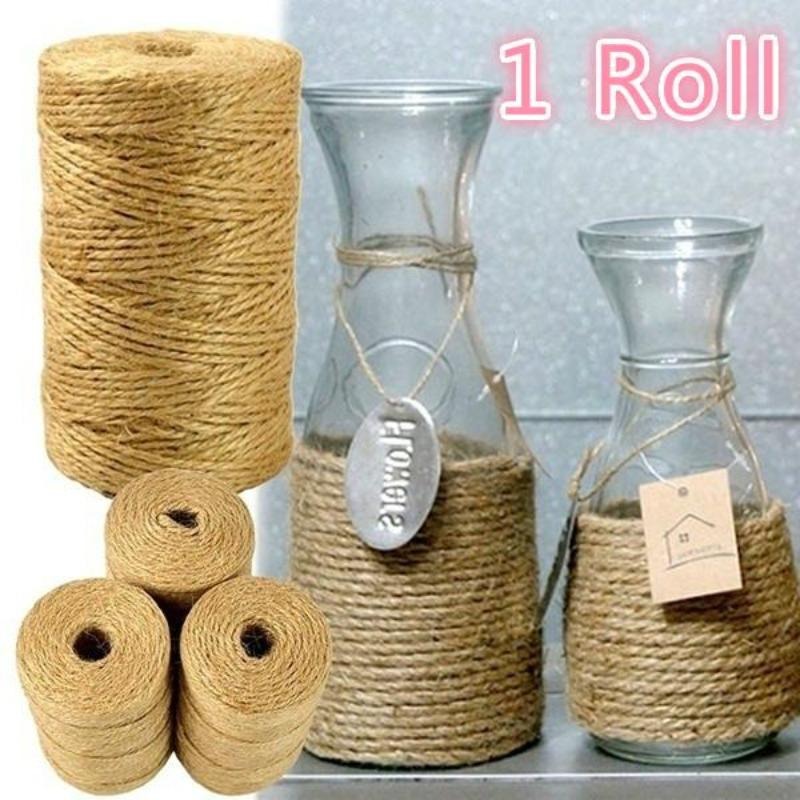 Jute Twine 100M Natural Sisal  - огляд і ціна Twine Jute Natural