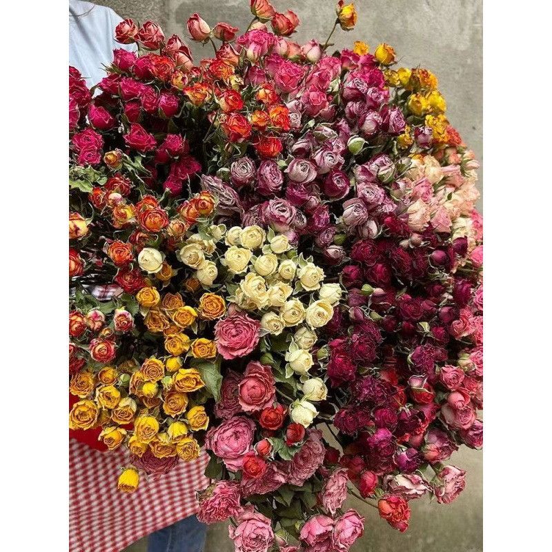 a lot Small Rose, Decorative N - огляд і ціна Dried Flower Bunch