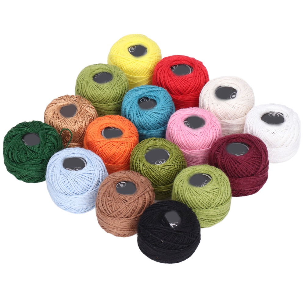 16pcs Durable Multi-Colors Cro - огляд і ціна Twine Jute Natural