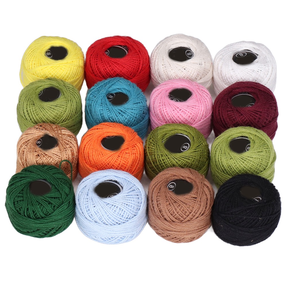 16pcs Durable Multi-Colors Cro - огляд і ціна Twine Jute Natural